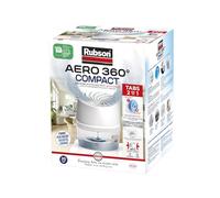 Rubson AERO 360° Absorbeur d'humidité Compact (1 appareil + 1 recharge de 450 g) - Déshumidificateur anti-odeur - Absorbeur anti-humidité & condensation