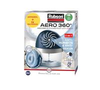 Rubson AERO 360° Absorbeur d'humidité pour pièce de 20 m², déshumidificateur d'air efficace & Rubson AERO 360° Recharges en tabs neutres pour absorbeur d'humidité