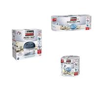 Rubson AERO 360º Déshumidificateur d'air pour la maison, absorbeur d'humidité et anti odeurs pour pièces de 40 m², inclus 10 recharges neutres de 450 g