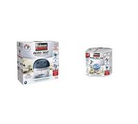 Rubson AERO 360º Déshumidificateur d'air pour la maison, absorbeur d'humidité et anti odeurs pour pièces de 40 m², inclus 4 recharges neutres de 450 g