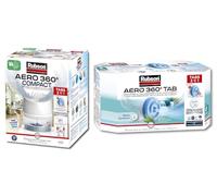 Rubson AERO 360° Pack Compact - 1 Absorbeur d’Humidité + 4 Recharges Source de Fraîcheur 450 g - Déshumidificateur anti-odeur et anti-condensation