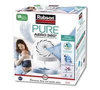 Rubson AERO 360° Pure Absorbeur d'humidité, assainisseur d’air recommandé par l'AFPRAL*, déshumidificateur d’air pour pièces de 20 m², inclus 1 recharge neutre de 450 g