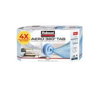 Rubson AERO 360° Recharges en tabs neutres pour absorbeur d'humidité, recharges pour déshumidificateurs ultra absorbantes et anti odeur, 4 x 450 g - Packaging renforcé pour un envoi en toute sécurité