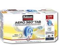 Rubson AERO 360 Recharges en tabs parfumé Fleurs sauvages, recharges pour absorbeur d'humidité, ultra absorbantes et anti odeurs, recharge pour déshumidificateur, 4 x 450 g