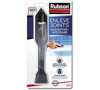 Rubson | Enlève Joints à double embout - Outil pour enlever l'ancien joint sans rayer les supports - Raclette de finition pour nettoyer les résidus