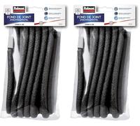 RUBSON Fond de Joint 10 mm x 5mètres pour joint de dilatation et raccordement, mousse pour joints - coloris noir (Lot de 2)