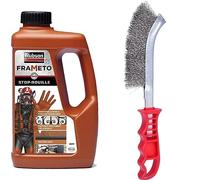Rubson Frameto Stop-Rouille (bidon de 500 ml) - Traitement anti-rouille pour intérieur & Ks Tools - Automobile Et Poids Lourds - Brosse Métallique Pour Frein à Tambour Brins Inox250
