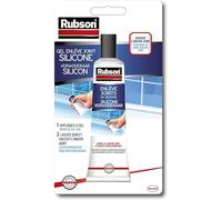 Rubson Gel Enlève Joints Silicone (tube de 80 ml) - Gel décapant pour retirer les joints de silicone - Dissolvant gel pour ramollir l'ancien joint et faciliter son élimination
