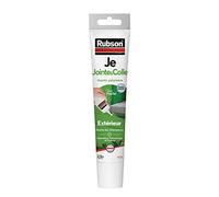 Rubson Mastic polymère Je Jointe & Colle 50 ml – Transparent, étanche, prêt à l'emploi