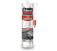 Rubson Maison, Mastic Bois et Parquet Couleur Gris Foncé Ral 7016, Mastic Acrylique pour Tous Supports Bois et Maçonnerie, Joints pour Intérieur, 280 ML