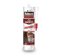 RUBSON Maison+ Toitures, étanchéité, réparation et joint sur toitures - Coloris Noir - Cartouche 280ml
