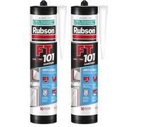 RUBSON - Mastic d'étanchéité FT101 - Sanitaire -280ML - Rubson (Lot de 2)