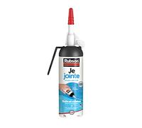 Rubson | Mastic Je Jointe Blanc (MSP de 100 ml) - Mastic étanche anti-moisissures prêt à l'emploi - Mastic silicone durable pour joints sanitaires spécial bain et cuisine