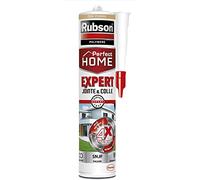 Rubson Mastic Multi-usages Expert, Jointe et colle, mastic à base de polymère, ton pierre, tous types de joints, toutes conditions, tous matériaux, intérieur et exterieur 280 ml