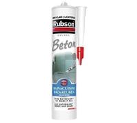 Rubson Mastic Bain & Cuisine Couleur Béton – Silicone multi-matériaux antifongiques – 280 ml