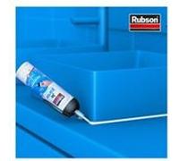 Rubson Je Jointe Mastic Blanc 100 ml, mastic étanche anti-moisissure en aérosol prêt à l'emploi, mastic silicone durable pour joints sanitaires spécial Bain et Cuisine