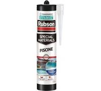 Rubson Mastic d'étanchéité Extrême Piscine Transparent – Cartouche 280 ml