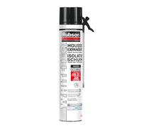 Rubson Mousse Expansive WhiteTeq Pistolable Blanc (lot de 3 aérosols de 750 ml) - Isolation thermique & phonique haute performance, structure dense, jusqu’à 33L, résistante UV