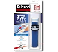 Rubson | Pâte à Reboucher Stop Fuite (bâton de 64 g) - Pâte époxy bi-composante pour réparer, colmater & reboucher tous matériaux - Auto-durcissante et résistante à l'eau et températures extrêmes