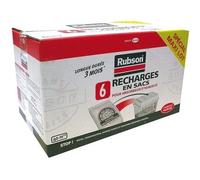 RUBSON RECHARGES CLASSIQUES POUR ABSORBEUR PAR 6