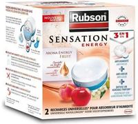 RUBSON Recharge SENSATION 3en1 Aroma Energy Fruit Lot de 2 recharges
