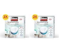 Rubson | Recharges Universelles Absorbeur d'Humidité Sensation Pure Parfum Neutre (2 x 300 g) - Recharges 3 en 1 anti-humidité, anti-odeur et sensation de fraîcheur (Lot de 2)