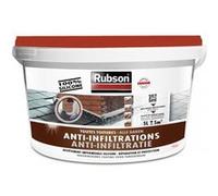 Rubson Revêtement d'étanchéité toiture Waterproof anti-fuite Terre cuite à base de silicone 5 kg