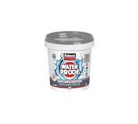 Rubson revêtement Waterproof Anti fuite Gris 1kg pour réparation et étanchéité, protecteur de toiture à base de silicone