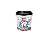 Rubson Revêtement d'étanchéité Waterproof anti-infiltration pour toitures silicone noir – Seau 1 kg