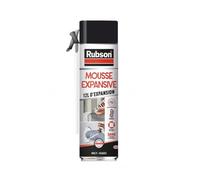 Rubson Mousse expansive multi-usages polyuréthane – Aérosol 300 ml blanche, 12 L d'expansion
