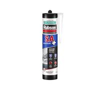 RUBSON S Mastic Sanitaire tous matériaux, Joint Silicone Neutre Alcoxy , sans Odeur, Coloris Blanc, blancheur longue durée, Cartouche 280 ml