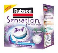 Rubson Sensation Provençale 3 en 1 - Tablette pour absorbeur d'humidité - pour absorbeur d'humidité (pack de 2)