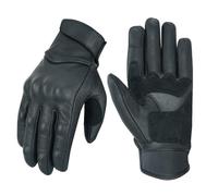 RUBSONS Men's Touch Screen Leather Motorcycle Biker Gloves (XXL)