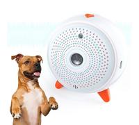 Rubu22a Appareil anti-aboiement pour chien - Appareil à ultrasons pour chien - Arrête les aboiements - Portée de 10 m - Rechargeable - Affichage LED pour petits chiots de taille moyenne et grande