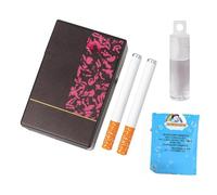 Rubu22a Jouet à bulles - Jouet anti-stress avec fonction bulles de savon - Cigarette à bulles avec liquide - Cadeau relaxant pour anniversaires, fêtes