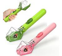 Rubu22a Lot de 2 attrape-insectes pour enfants, attrape-insectes vivants avec loupe, outil d'apprentissage et de découverte pour jardin et maison (vert, rose)