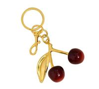 Ruby Bloom - Accessoire de porte-clés rouge, élégant pendentif floral pour sac à main | Accessoires de décoration pour porte-clés de sac, joli porte-clés avec fleurs pour sac à dos, breloques pour sac