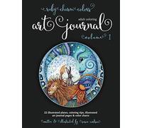 Ruby Charm Colors Adult Coloring Art Journal: Volume I