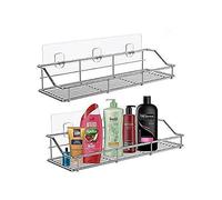 Ruby Lil Organisateur D'étagère De Salle De Bain sans Perfection De 2 Pack, Panier De Stockage Alimentaire 304 en Acier Inoxydable, Porte-Fusées De Cuisine 2 en 1,2 Pack