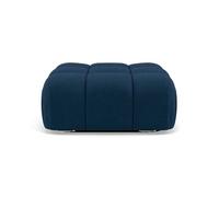 Ruby - pouf en velours texturé - Bleu Bleu G