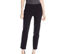 RUBY RD. Pantalon en Jean Extra Extensible pour Femme, Noir, 32 Petite