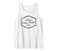 Ruby Ridge 1992 Badge I Will Not Comply I Am The Legionnaire Débardeur