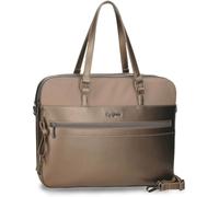 Ruby Sac pour Ordinateur Portable Adaptable Beige 40 x 30 x 5 cm Polyester et PU 6 L by Joumma Bags, Beige, Talla única, Sacoche pour Ordinateur Portable Adaptable.[G432] Beige