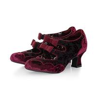 Ruby Shoo Sophia Mid Heel Bow Chaussures, bordeaux, 38 EU