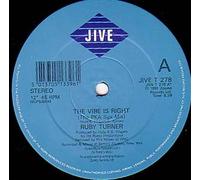 Ruby Turner - Ruby Turner - The Vibe Is Right (The PKA Remix) - Jive - JIVE T 278