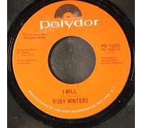 RUBY WINTERS - i will 45 rpm single