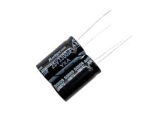 Rubycon Lot de 5 condensateurs électrolytiques radiaux en aluminium 25 V 33300uf pour TV, LCD, radio, micro-ondes, jeu (13 x 26 mm)