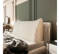 Rucener Grand coussin de dossier triangulaire - Coussin de canapé - Tête haute - Dossier pour lit - Parfait comme coussin pour regarder la télévision et lire