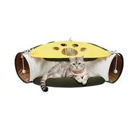 Rucener Tunnel de jeu XXL pour chat - Grand tunnel pour chat - Jouet pour chat