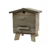 Ruche Rustique 37 cm en bois 5 cadres